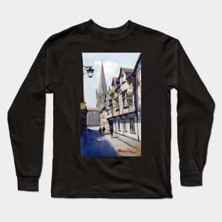 Church Street, Shrewsbury, England Long Sleeve T-Shirt